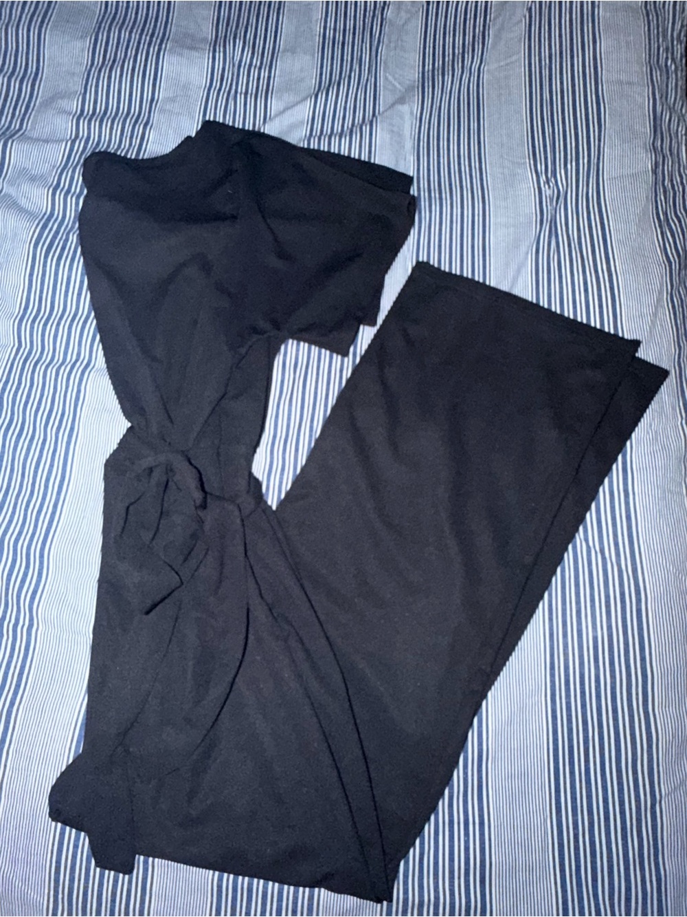 Classic Black Women’s Wide-Leg Jumpsuit